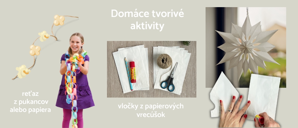 Vločka z papierových vrecúšok